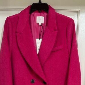 NEW with Tags a Loves a Fuchsia long coat sz M